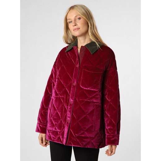 MAX&Co. Damska kurtka pikowana Kobiety malinowy jednolity ze sklepu vangraaf w kategorii Kurtki damskie - zdjęcie 162356961
