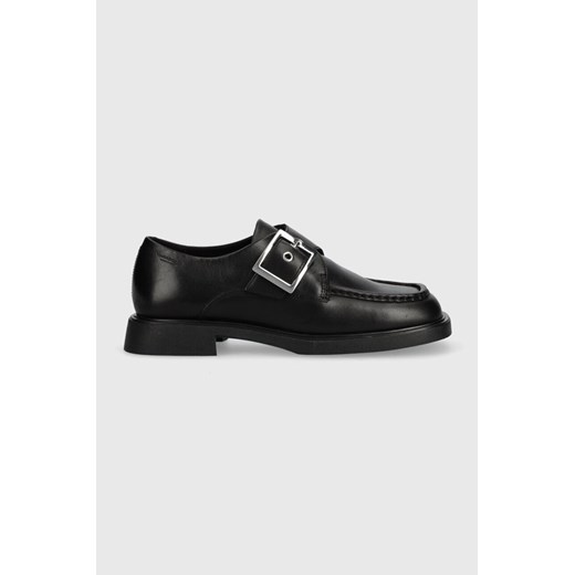 Vagabond Shoemakers mokasyny skórzane JACLYN damskie kolor czarny na płaskim Vagabond Shoemakers 40 ANSWEAR.com