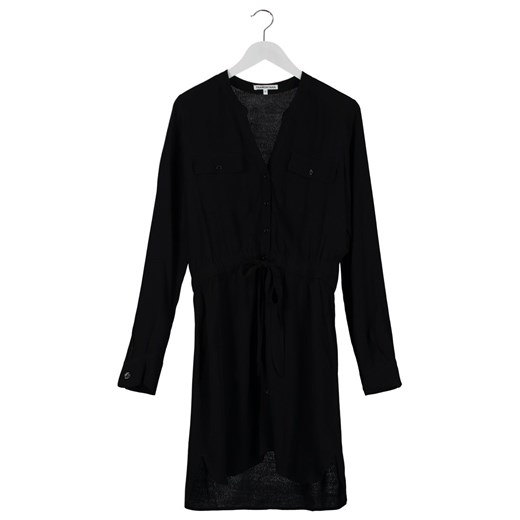 Tramontana Sukienka letnia black zalando czarny abstrakcyjne wzory