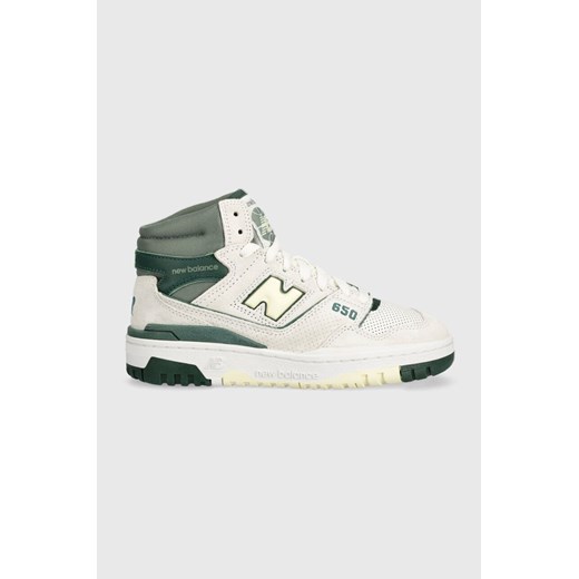 New Balance sneakersy zamszowe BB650RVG kolor biały ze sklepu ANSWEAR.com w kategorii Buty sportowe damskie - zdjęcie 162358123