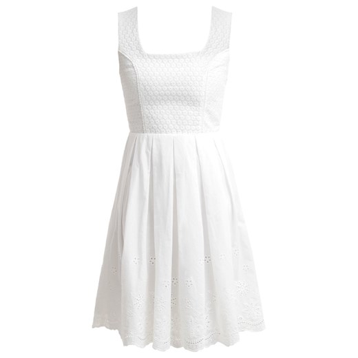 Yumi Sukienka letnia white zalando bialy abstrakcyjne wzory