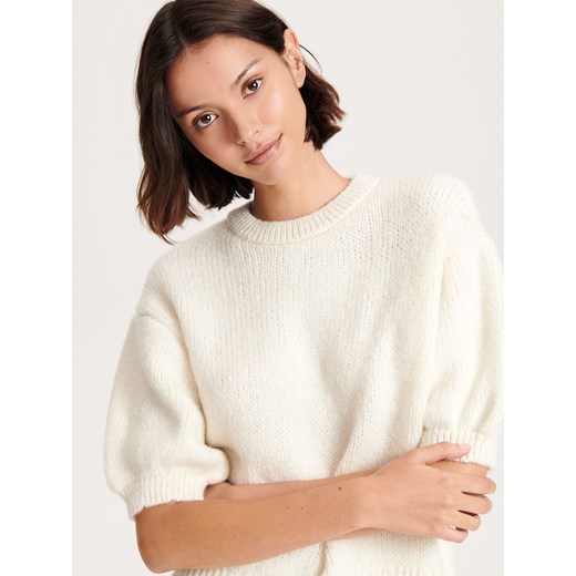 Reserved sweter damski z okrągłym dekoltem