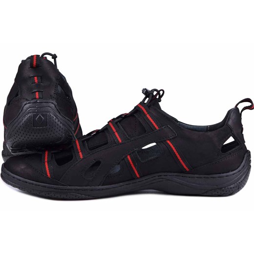 Buty męskie 26/5 czarne ze ściągaczem na rower 42 butyolivier