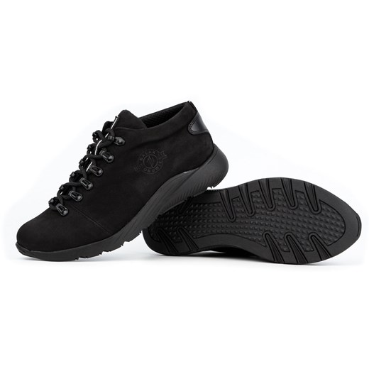 Damskie buty trekkingowe 674BB czarne ze sklepu butyolivier w kategorii Buty trekkingowe damskie - zdjęcie 162372680