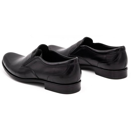 Buty męskie wizytowe wsuwane 343/27 czarne 41 butyolivier