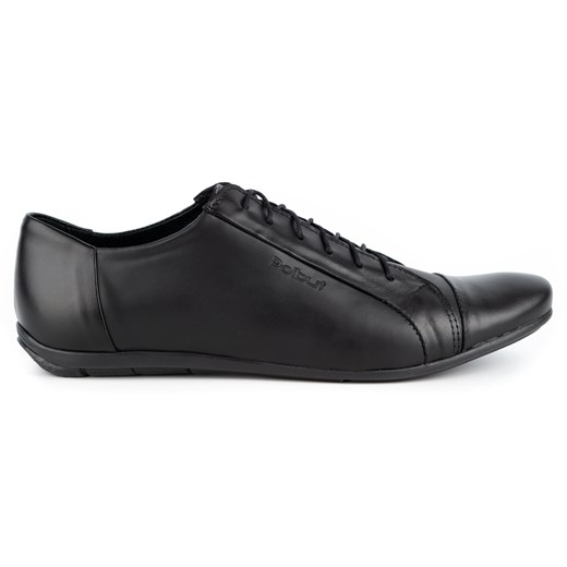 Eleganckie buty męskie do jeansów C23 czarne ze sklepu butyolivier w kategorii Buty eleganckie męskie - zdjęcie 162374393