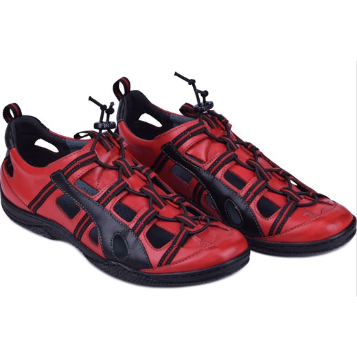 Buty męskie 26/39 czerwone ze ściągaczem na rower 42 butyolivier