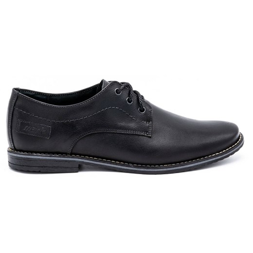 Buty męskie wizytowe 870 czarne ze sklepu butyolivier w kategorii Buty eleganckie męskie - zdjęcie 162375770