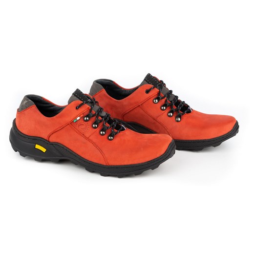 Męskie buty trekkingowe 296GT czerwone Buty Olivier 40 butyolivier