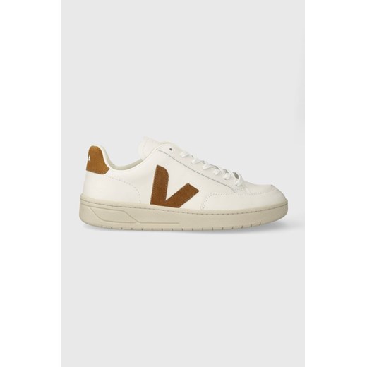 Veja sneakersy skórzane V-12 kolor biały XD0202322B ze sklepu PRM w kategorii Trampki męskie - zdjęcie 162390553