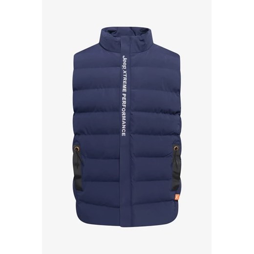 JEEP Kamizelka pikowana - Granatowy - Mężczyzna - 2XL(2XL) Jeep M (M) okazja Halfprice