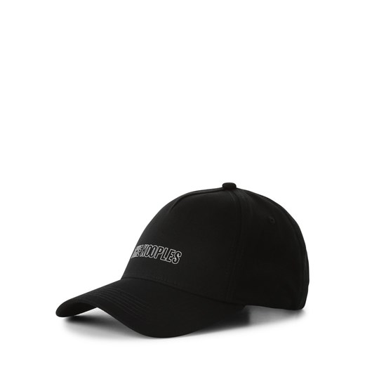 The Kooples Męska czapka z daszkiem Mężczyźni Bawełna czarny jednolity The Kooples ONE SIZE vangraaf