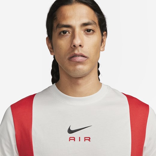 Męska koszulka z krótkim rękawem Nike Air - Biel Nike XL Nike poland