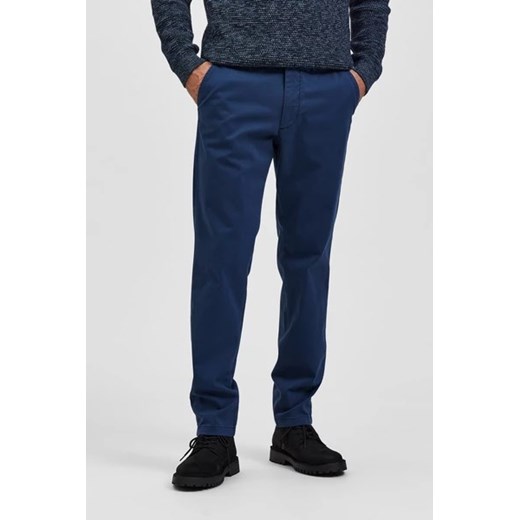 Spodnie męskie SELECTED casual na jesień 