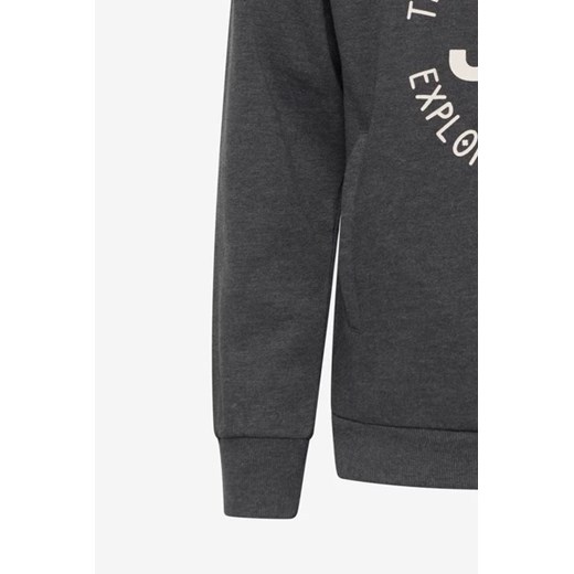 Jeep bluza męska szara w stylu młodzieżowym