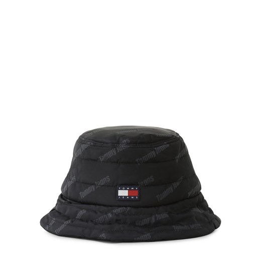 Tommy Jeans Damski bucket hat Kobiety Sztuczne włókno czarny wzorzysty ze sklepu vangraaf w kategorii Kapelusze damskie - zdjęcie 162413110