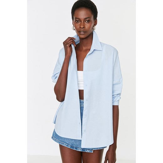 trendyol Koszula w kolorze błękitnym Trendyol 36 okazja Limango Polska