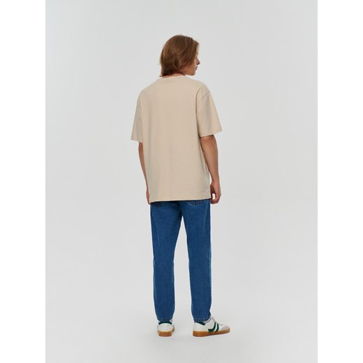 Granatowe jeansy baggy fit - Niebieski House 36/34 House