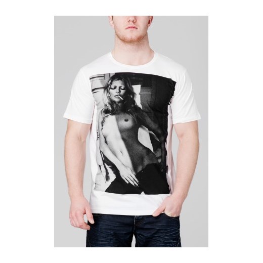 T-shirt Ray Guy / RGG010 wciagnij-pl bialy t-shirty