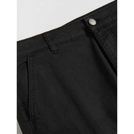 Reserved - Spodnie cargo slim fit - czarny Reserved XXL Reserved