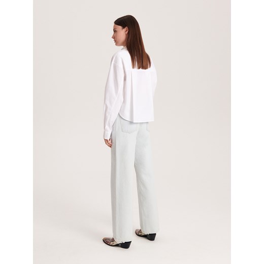Reserved - Jeansy straight - niebieski Reserved 34 Reserved