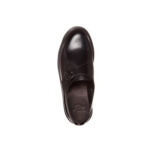 Dr. Martens LORNE Półbuty wsuwane black polished smooth zalando czarny okrągłe