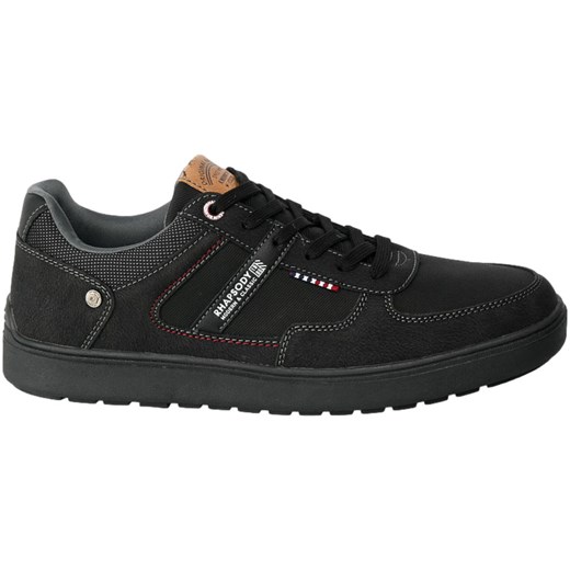 Półbuty American RH 111-23 Black Czarne 43 wyprzedaż EuroButy.com.pl