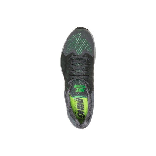 Nike Performance AIR ZOOM PEGASUS 31 Obuwie do biegania Amortyzacja dark grey/poison green/flash lime/white zalando szary syntetyk