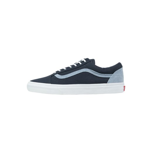 Vans OLD SKOOL Tenisówki i Trampki dress blues/captain's blue zalando szary na obcasie