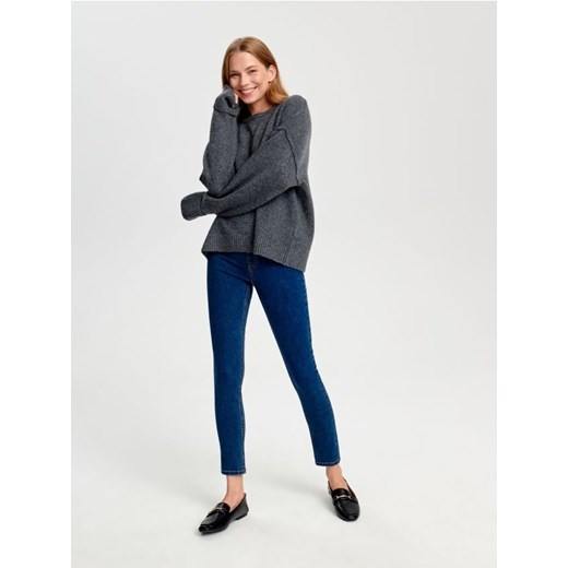 Sinsay - Jegginsy - granatowy Sinsay 40 Sinsay