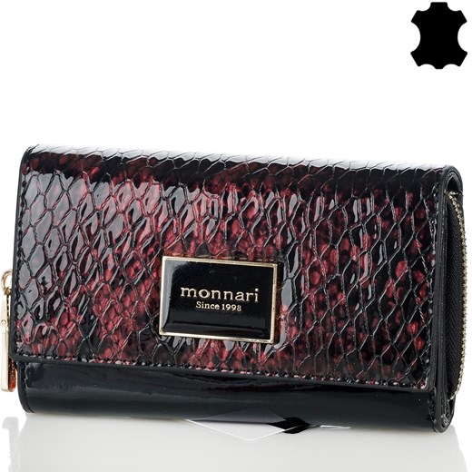 Klasyczny średni portfel damski MONNARI one size DobraTorebka.pl promocja