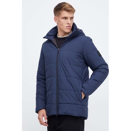 Jack Wolfskin kurtka męska kolor granatowy przejściowa ze sklepu ANSWEAR.com w kategorii Kurtki męskie - zdjęcie 162496273