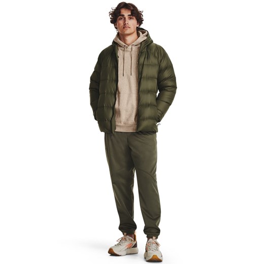 Męska kurtka puchowa pikowana Under Armour Down 2.0 Jkt - oliwkowa/khaki Under Armour Sportstylestory.com