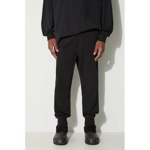 Y-3 spodnie dresowe bawełniane kolor czarny gładkie ze sklepu PRM w kategorii Spodnie męskie - zdjęcie 162501563
