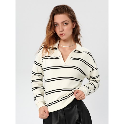 Sinsay - Bluza w paski - wielobarwny Sinsay M Sinsay