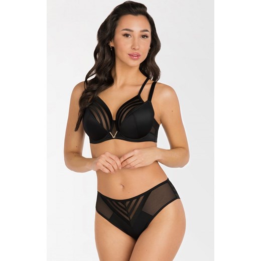 Biustonosz miękki soft czarny K810 Yoko, Kolor czarny, Rozmiar 90B, Gorsenia ze sklepu Intymna w kategorii Biustonosze - zdjęcie 162514882