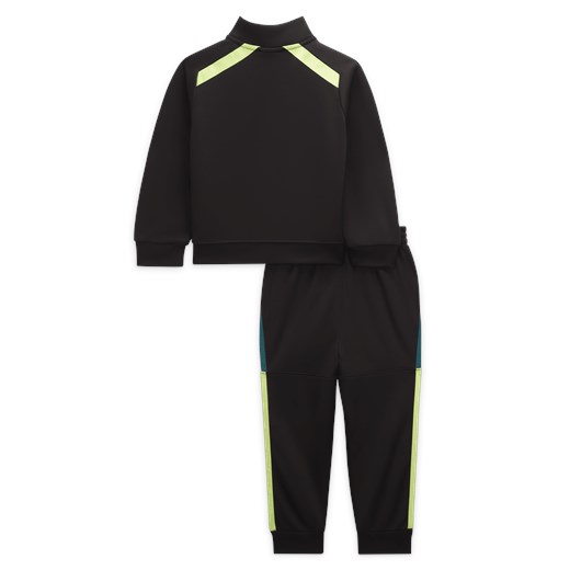 Dres dla niemowląt Dri-FIT Nike Sportswear Full-Zip Taping Set - Czerń Nike 52.5 Nike poland