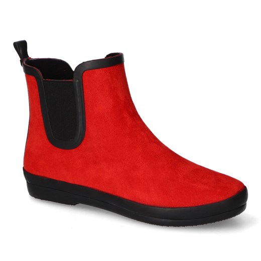 Kalosze Potocki 23-36063RD Czerwone ze sklepu Arturo-obuwie w kategorii Botki - zdjęcie 162517472