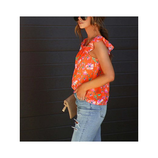 LA Angels Bluzka w kolorze pomarańczowym La Angels S Limango Polska okazyjna cena