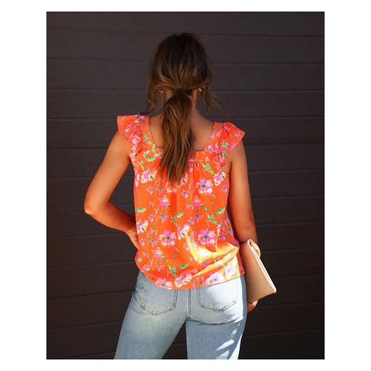 LA Angels Bluzka w kolorze pomarańczowym La Angels M wyprzedaż Limango Polska