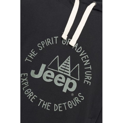 JEEP Bluza z kapturem - Czarny - Mężczyzna - 2XL(2XL) Jeep M (M) okazyjna cena Halfprice