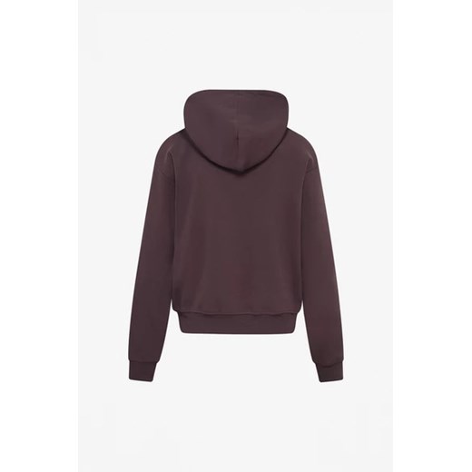 Bluza damska Moschino brązowa jesienna krótka