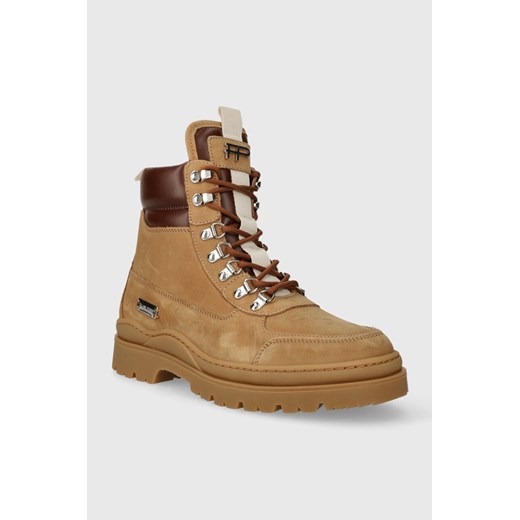 Filling Pieces buty zamszowe Mountain Boot Quartz męskie kolor brązowy 38 wyprzedaż PRM