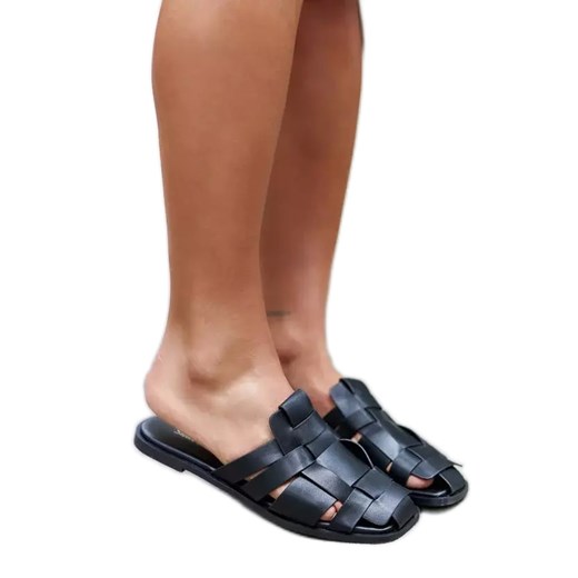 Klapki damskie casual bez zapięcia