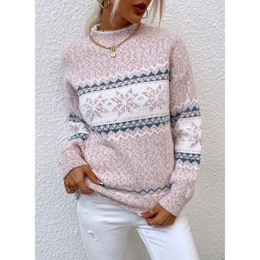 Sweter z nadrukiem ze ściągaczami Attirra M Attirra