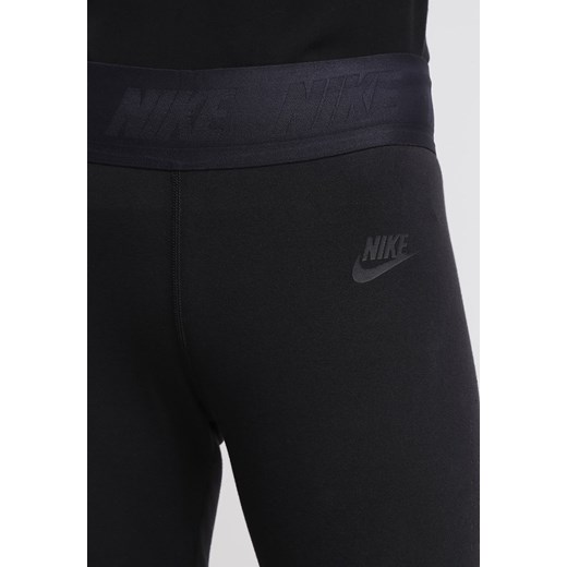 Nike Sportswear SPORTSWEAR Legginsy black/black/black zalando szary dżersej