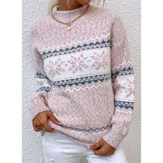 Sweter z nadrukiem ze ściągaczami Attirra S Attirra