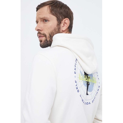Bluza męska Napapijri młodzieżowa w nadruki