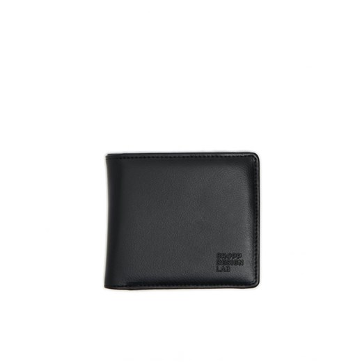 Cropp - Czarny portfel z imitacji skóry - czarny ze sklepu Cropp w kategorii Portfele męskie - zdjęcie 162574781