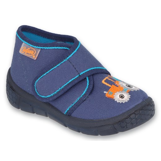 Befado obuwie dziecięce 538P089 niebieskie ze sklepu ButyModne.pl w kategorii Buciki niemowlęce - zdjęcie 162578122